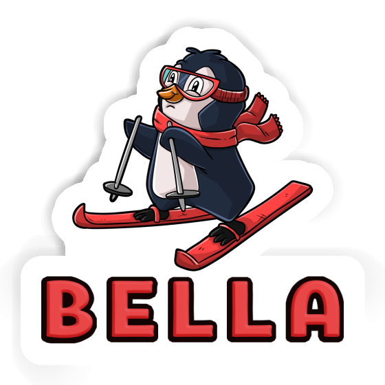 Sticker Bella Skier Gift package Image