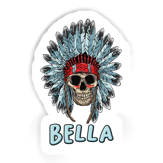 Sticker Bella Indian Skull Gift package Image