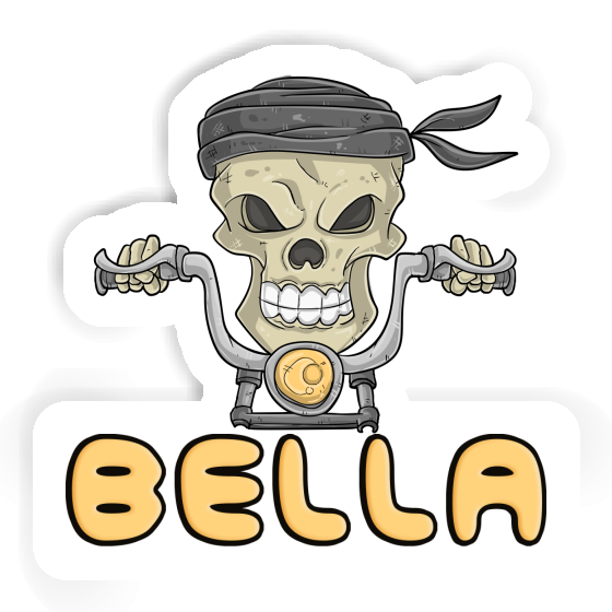 Sticker Bella Motorbike Rider Image