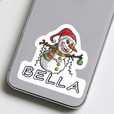 Aufkleber Schneemann Bella Notebook Image