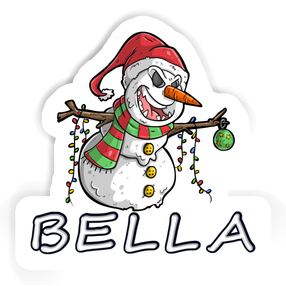 Sticker Bad Snowman Bella Laptop Image