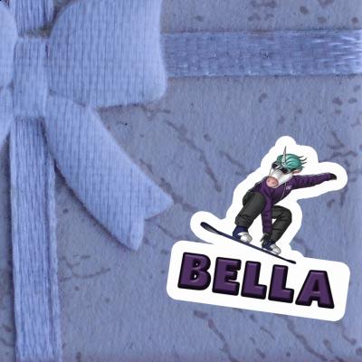 Sticker Bella Snowboarder Gift package Image