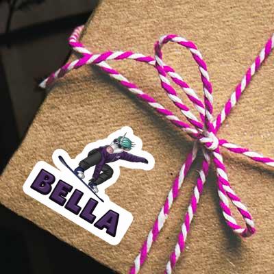 Sticker Bella Snowboarder Gift package Image