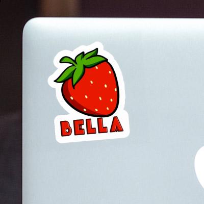 Bella Sticker Erdbeere Laptop Image