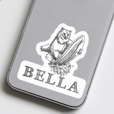 Sticker Bella Surfer Notebook Image