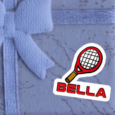 Bella Autocollant Raquette de tennis Laptop Bella Autocollant Raquette de tennis Laptop Image