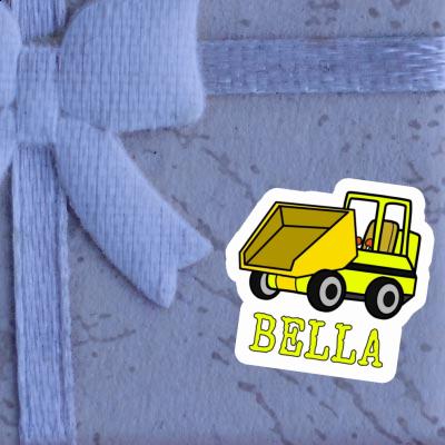 Bella Sticker Front Tipper Laptop Image