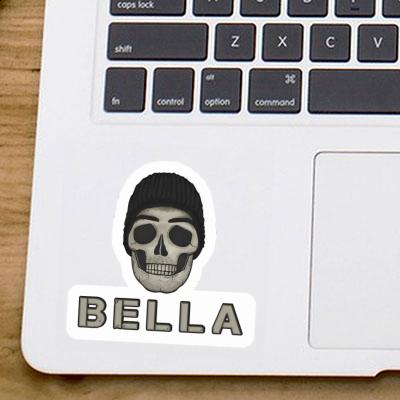 Sticker Bella Skull Laptop Image