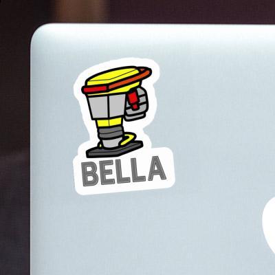 Sticker Vibratory tamper Bella Notebook Image