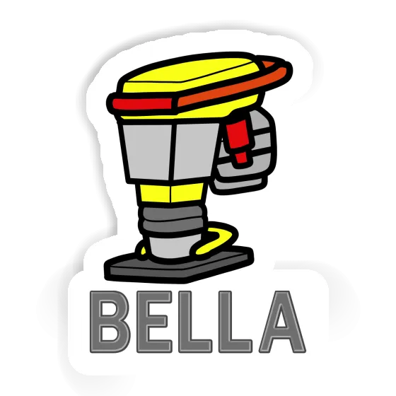 Sticker Vibratory tamper Bella Laptop Image