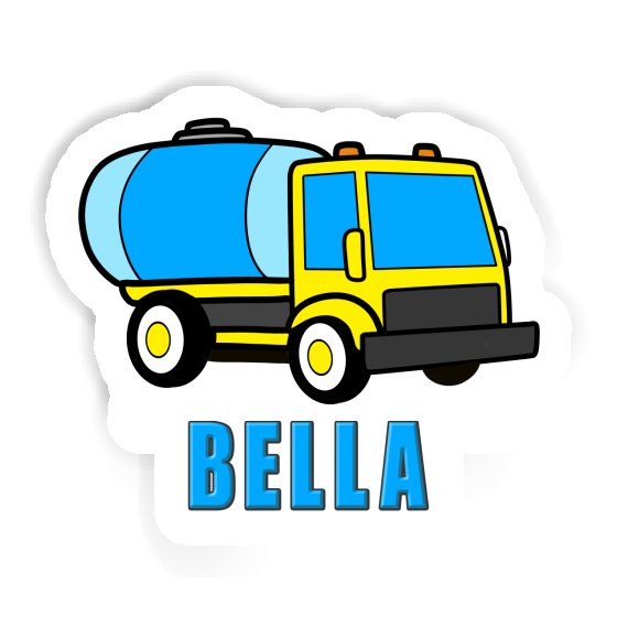 Water Truck Sticker Bella Laptop Image