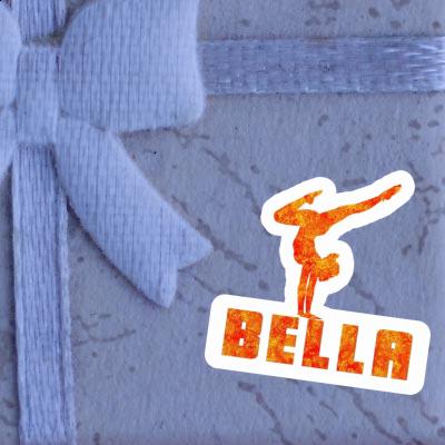 Femme de yoga Autocollant Bella Gift package Image