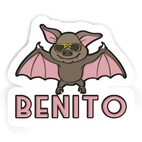 Sticker Benito Fledermaus Image
