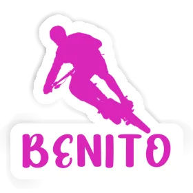 Biker Sticker Benito Image