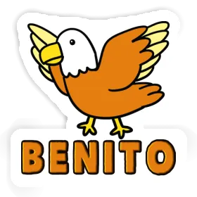 Sticker Vogel Benito Image