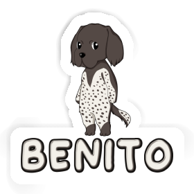 Benito Sticker Small Munsterlander Image