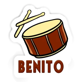 Tambour Autocollant Benito Image