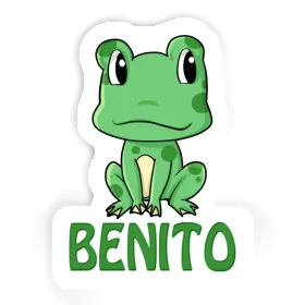 Autocollant Grenouille Benito Image