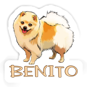 Sticker German Spitz Benito Image