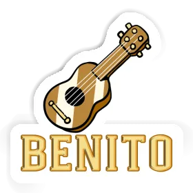 Autocollant Guitare Benito Image