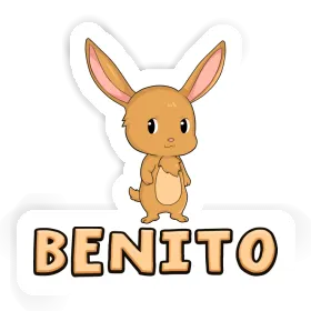 Hare Sticker Benito Image