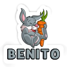 Benito Sticker Hare Image