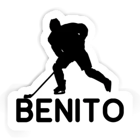 Benito Sticker Hockey Player Image
