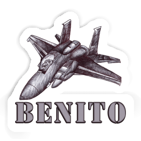 Autocollant Benito Jet Image