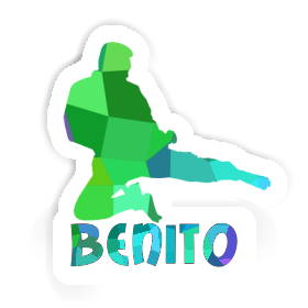 Autocollant Benito Karatéka Image