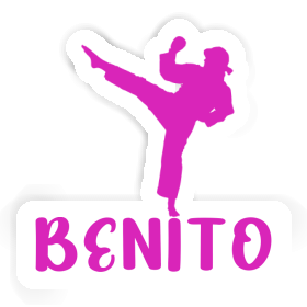 Autocollant Benito Karatéka Image