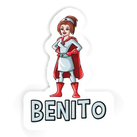 Infirmière Autocollant Benito Image