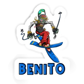 Freerider Autocollant Benito Image