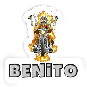 Aufkleber Töfffahrer Benito Image