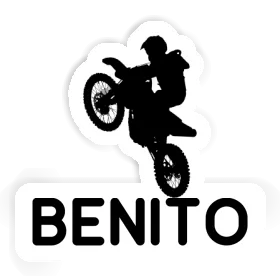 Sticker Motocross-Fahrer Benito Image