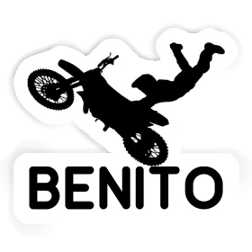 Sticker Motocross-Fahrer Benito Image