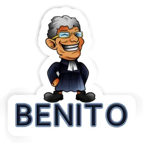 Sticker Benito Priest Image