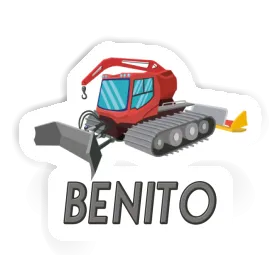 Benito Sticker Snowcat Image