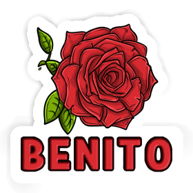 Benito Sticker Rose blossom Image