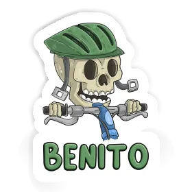 Benito Sticker Fahrradfahrer Image