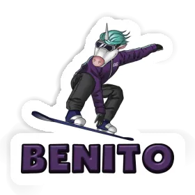 Boarderin Aufkleber Benito Image