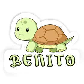 Aufkleber Benito Schildkröte Image
