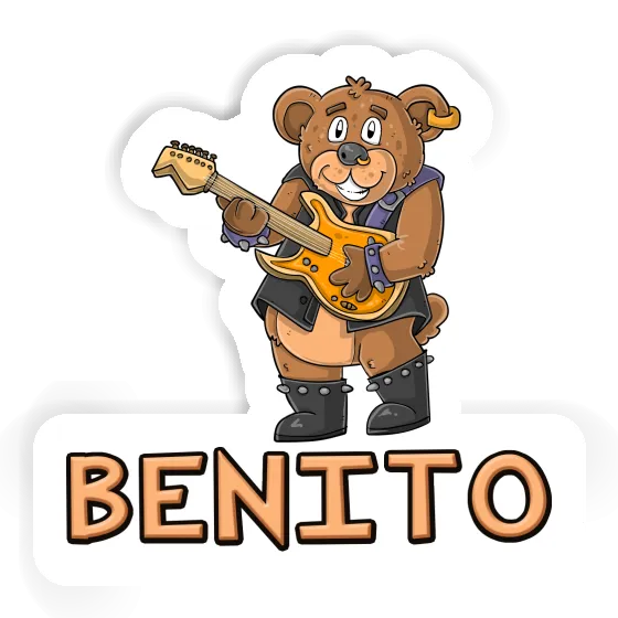 Sticker Guitarist Benito Laptop Sticker Guitarist Benito Laptop Image
