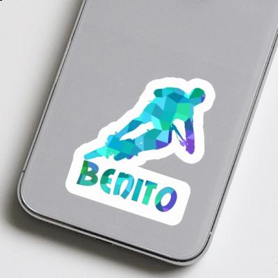 Biker Sticker Benito Notebook Biker Sticker Benito Notebook Image