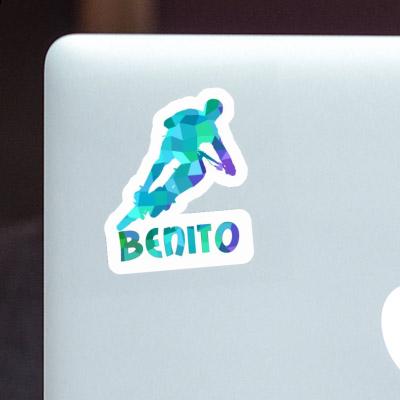 Biker Sticker Benito Laptop Biker Sticker Benito Laptop Image