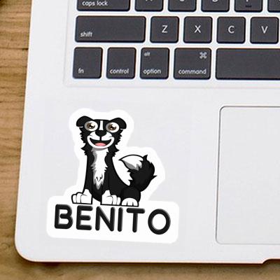 Sticker Benito Collie Notebook Image