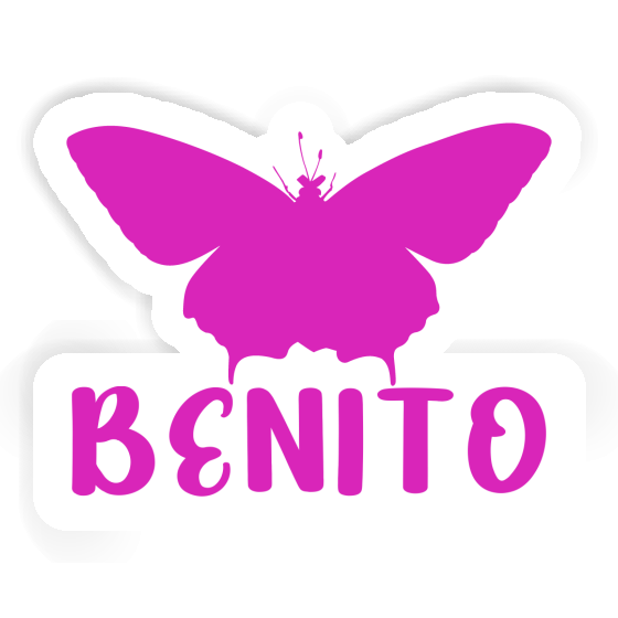 Papillon Autocollant Benito Image