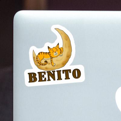 Sleeping Cat Sticker Benito Notebook Sleeping Cat Sticker Benito Notebook Image
