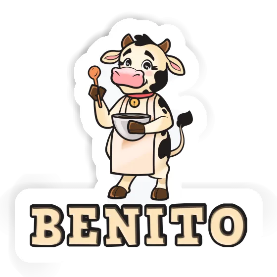 Autocollant Benito Vache Notebook Autocollant Benito Vache Notebook Image