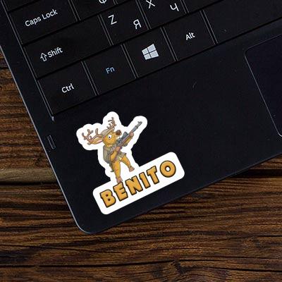 Autocollant Benito Cerf Notebook Autocollant Benito Cerf Gift package Image
