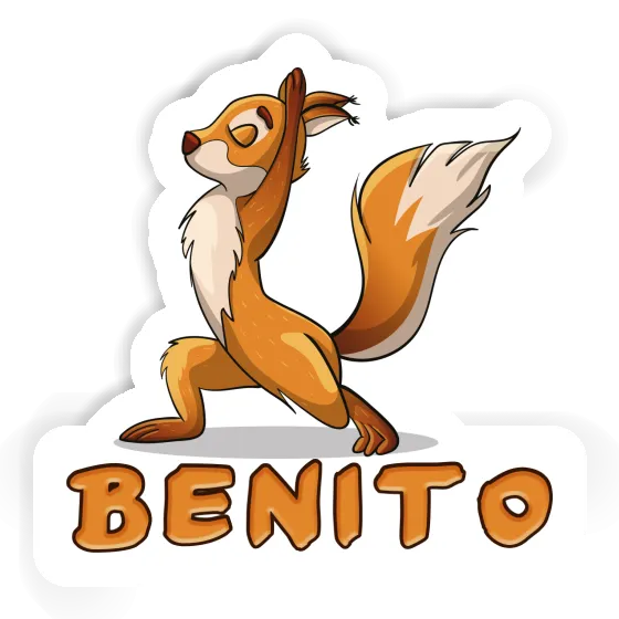 Autocollant Écureuil Benito Gift package Image